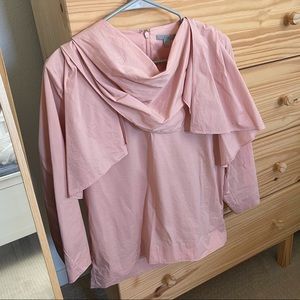 COS Top with Draped Detail